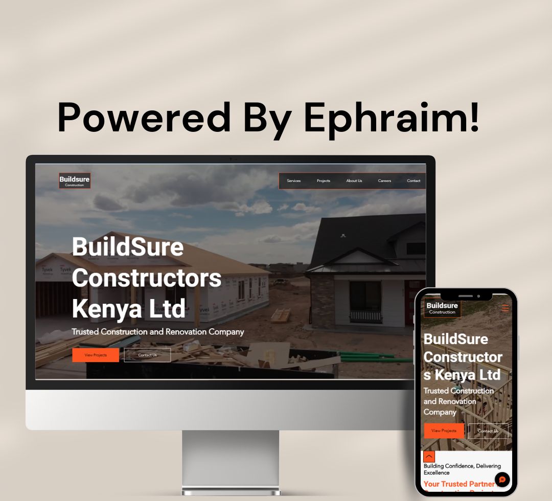 Buildsure Construction Company Website