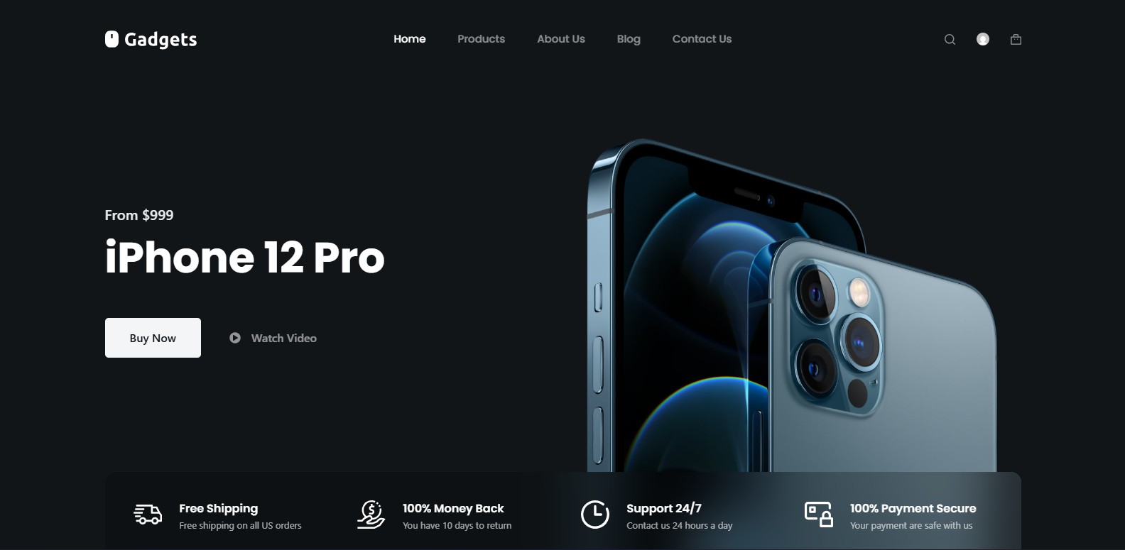 WordPress E-Commerce Website