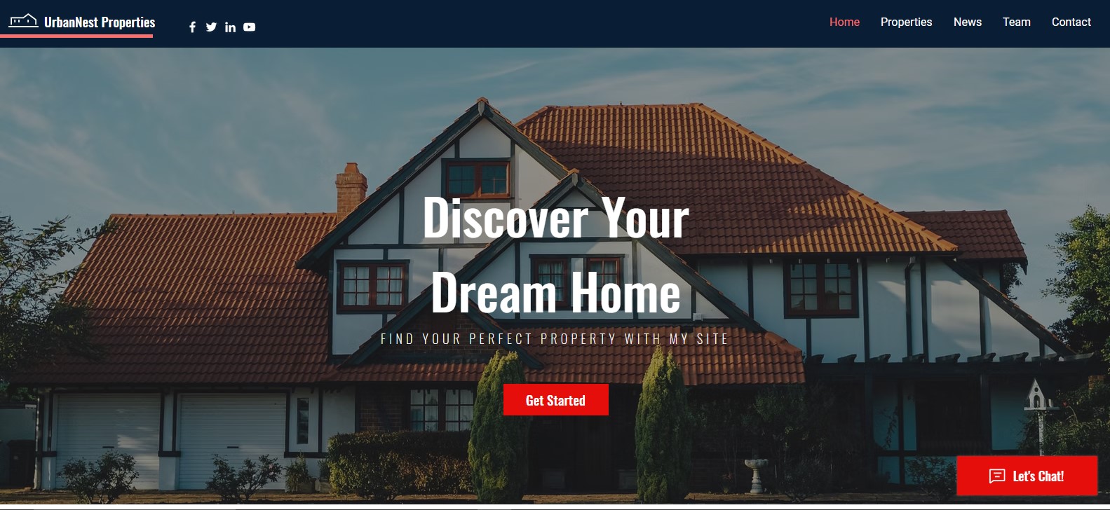 Real Estate website